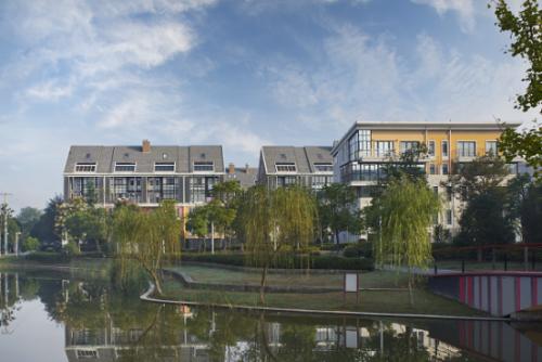 万科莱茵半岛简介,万科莱茵半岛室外景观