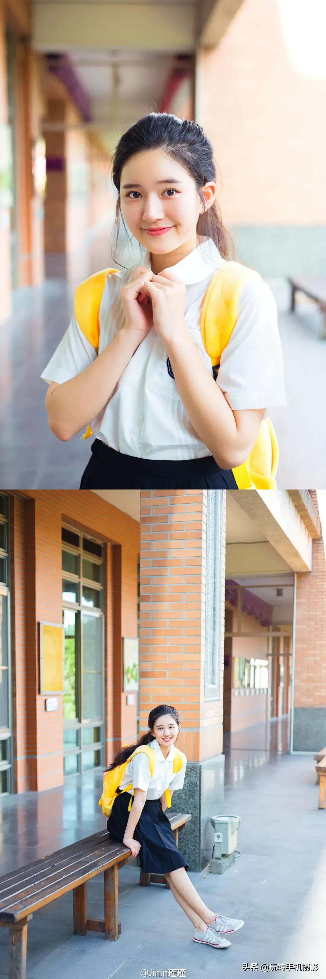 跟着赵露思学发抖音,和赵露思学拍照姿势