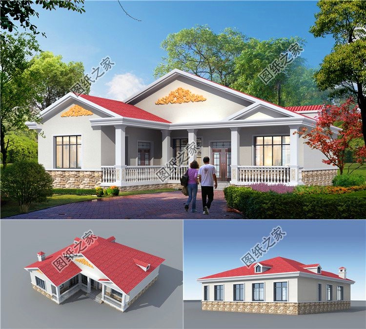 农村房户型好看实惠,农村房子户型图