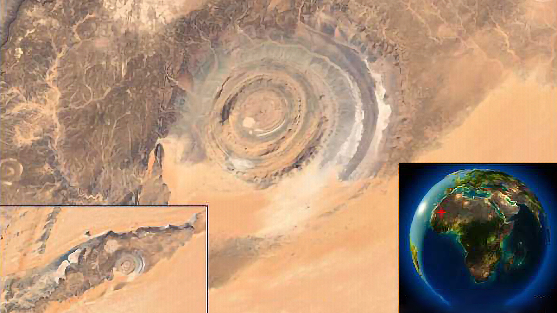 眼睛长在地球上,地球上的巨大眼睛