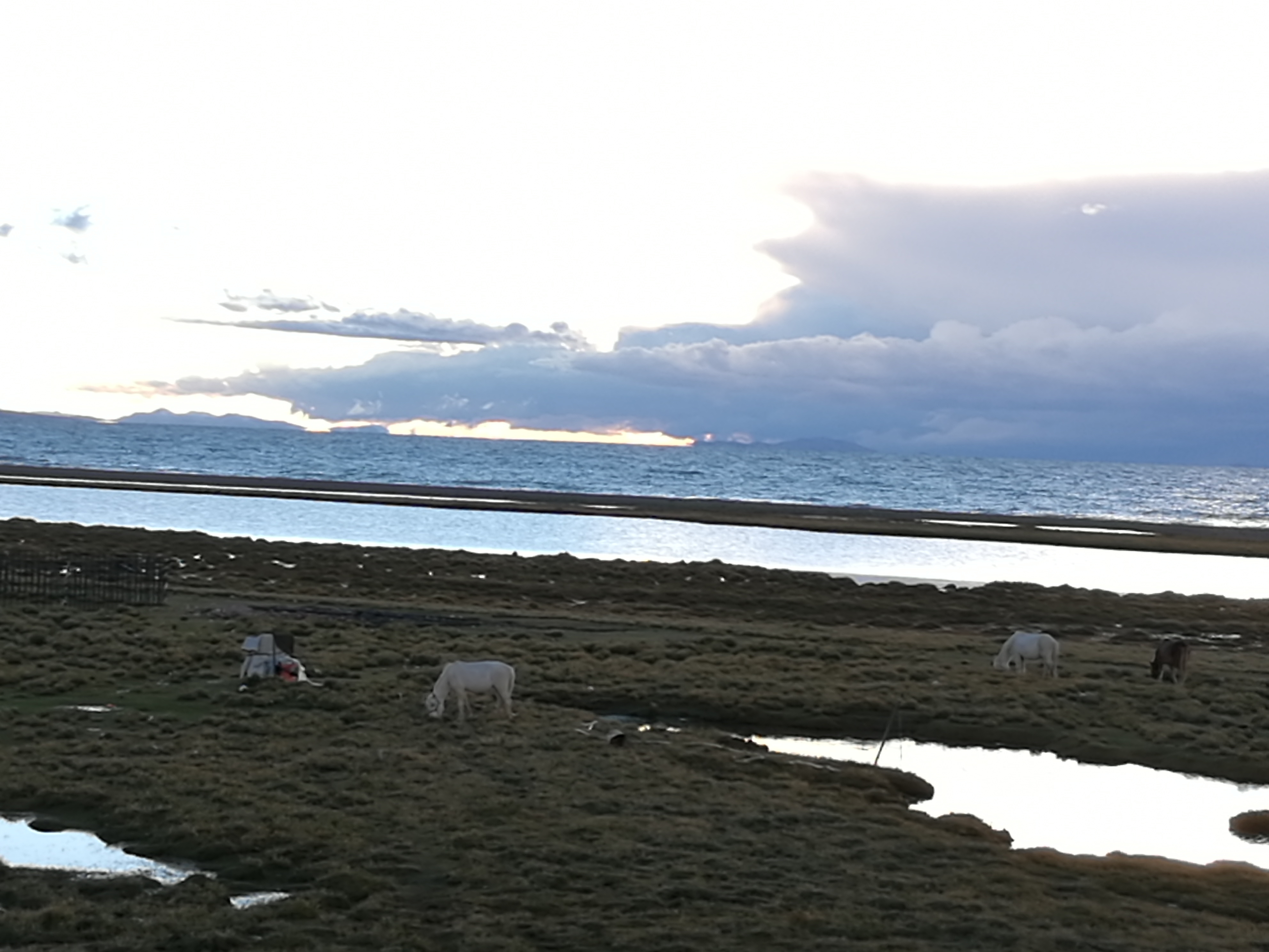 *藏西**大环线第35天：导航输入错误，走了个不收门票不一样的纳木措