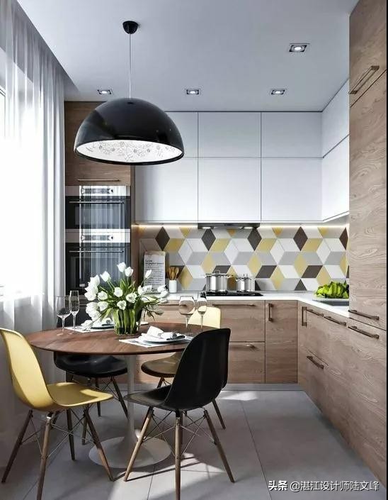 厨房贴网红小白砖好看吗,800x800瓷砖上墙厨房好看吗