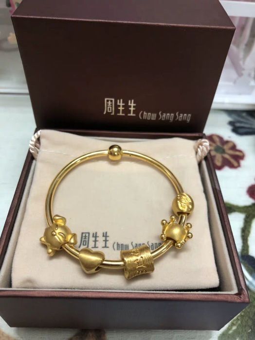 周生生黄金版潘多拉,周生生最新款珠宝