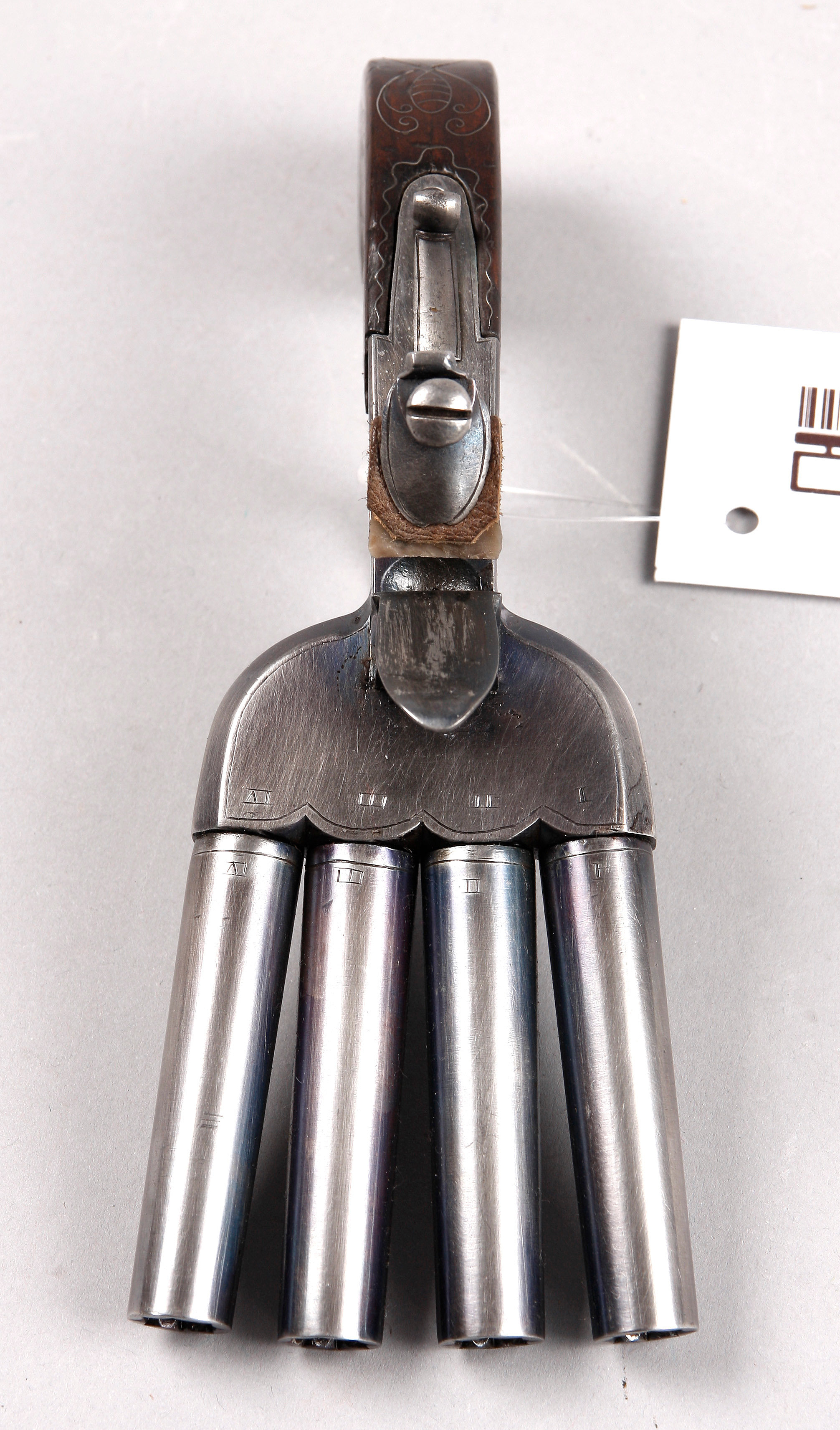 胡椒瓶双管手枪,胡椒盒转轮手枪