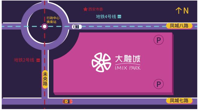 西安北郊比较平民的商场,吹爆店铺