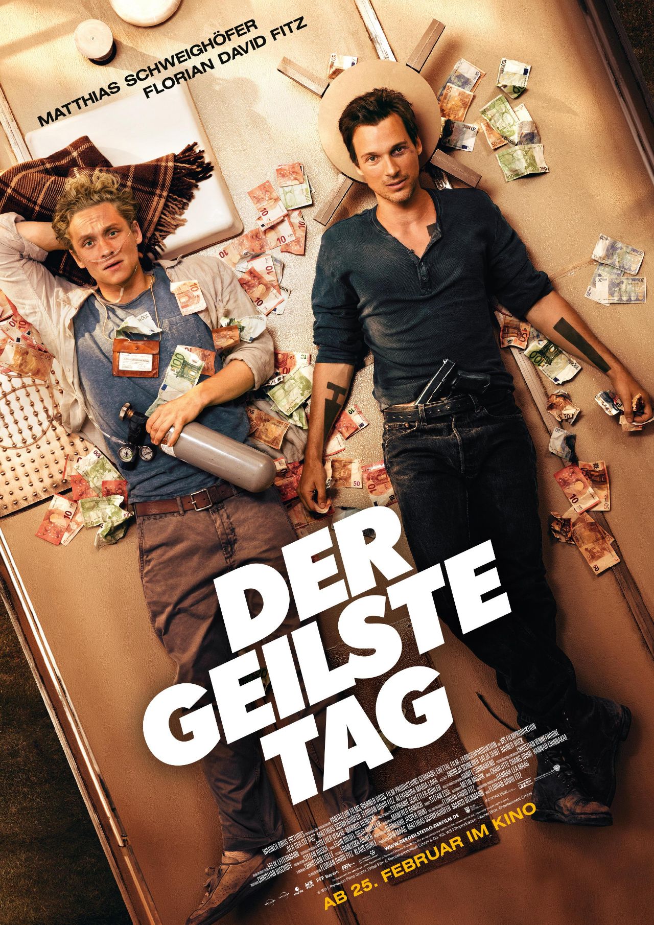 两位年轻人患绝症，借钱过奢靡生活，过程很搞笑，结局让人想哭