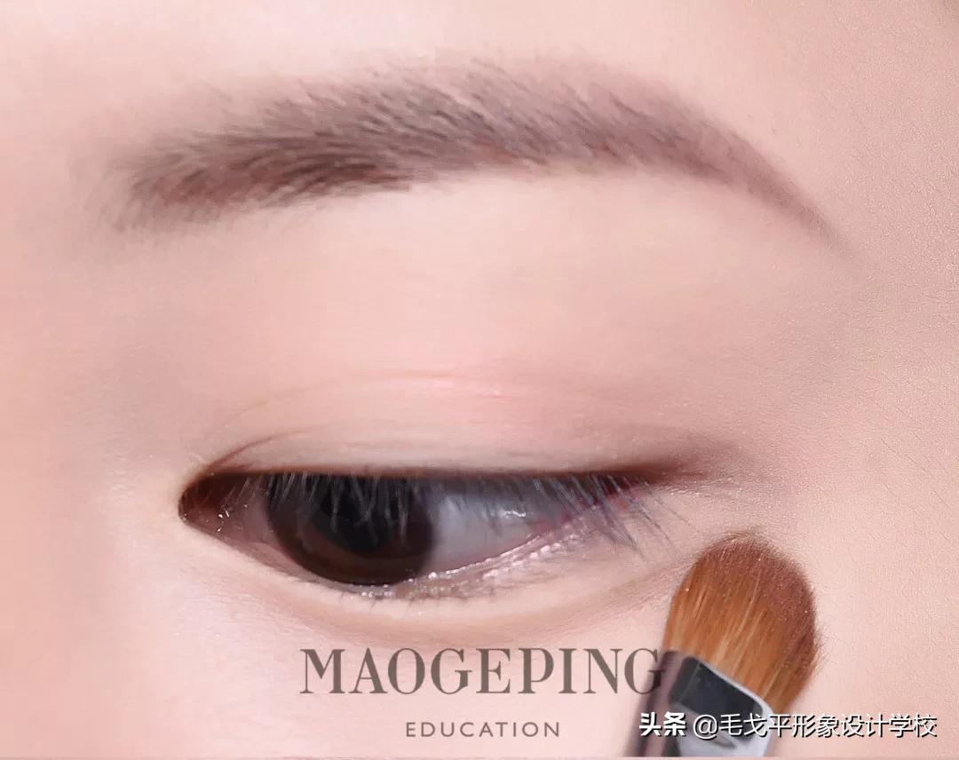 日常画眉妆教程,初学跟妆如何画眉毛