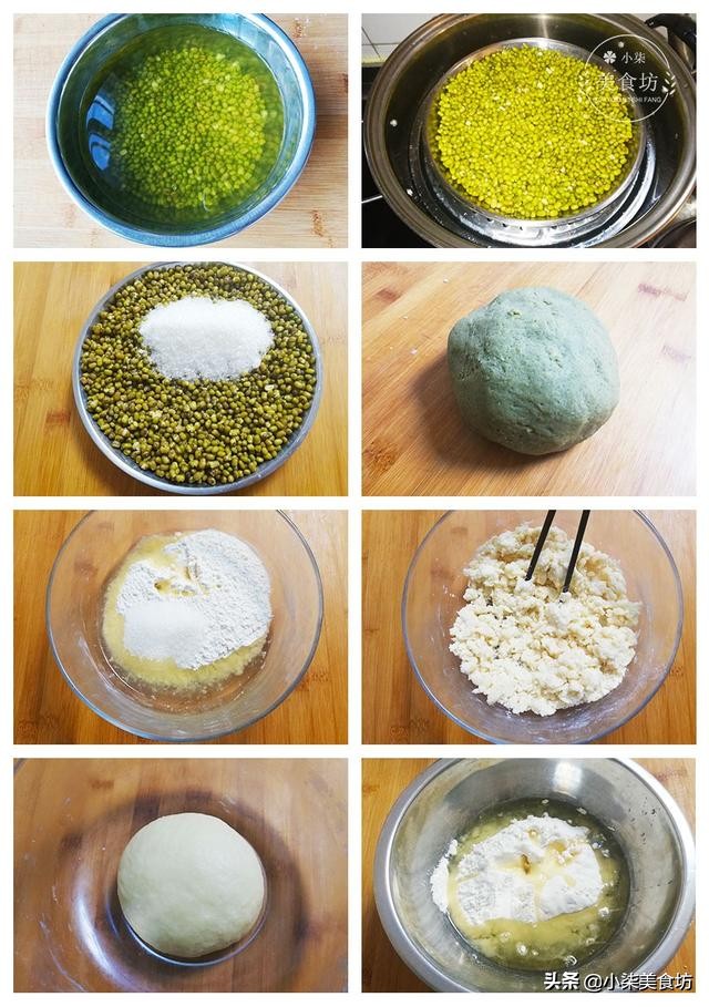 绿豆别再熬粥,绿豆和白面粉可以做什么美食