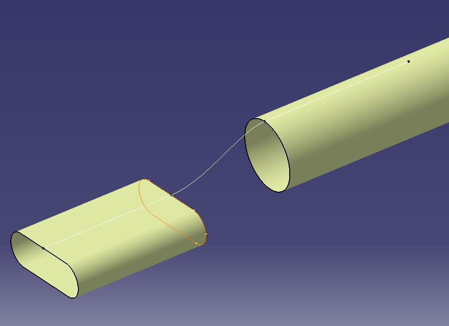 圆管任意角度最简单的画法,圆管打扁怎么画