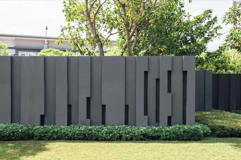 农村小院围墙设计花式围墙,围墙的设计效果图大全集