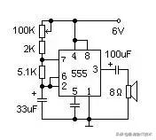 555定时器实际应用电路,555定时器有开关功能吗