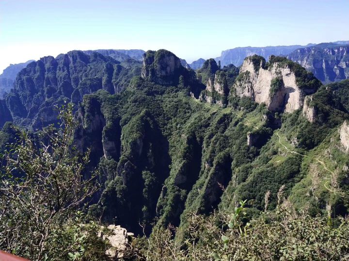 山西王莽岭景区索道,山西晋城王莽岭4a风景区