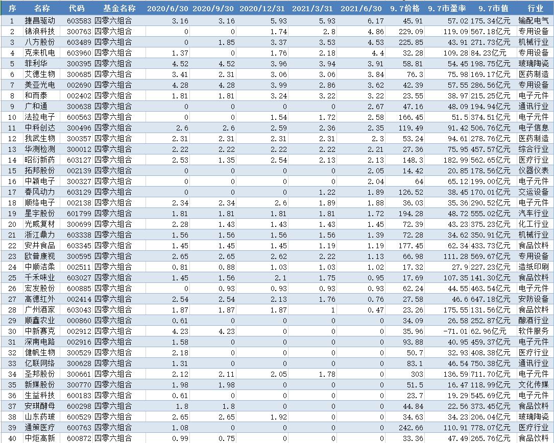 全国社保基金组合最新排名,全国社保基金最新持股排名