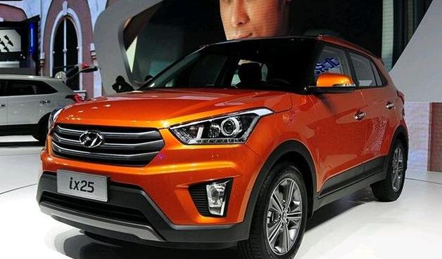 现代suv车型ix252017款图片,现代suvix25的油耗高吗