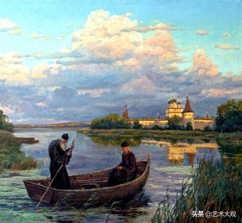 最美的俄罗斯风景油画作品欣赏,寂静粗犷的俄罗斯风景油画欣赏