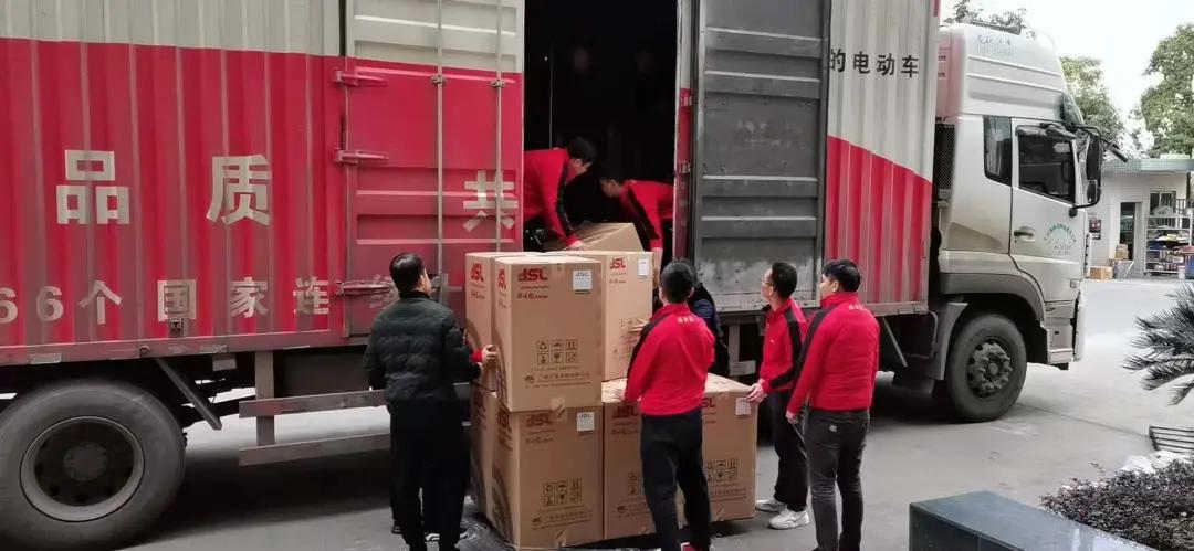 湖南新宁县采购爵士龙专业音响设备用于惠民演出