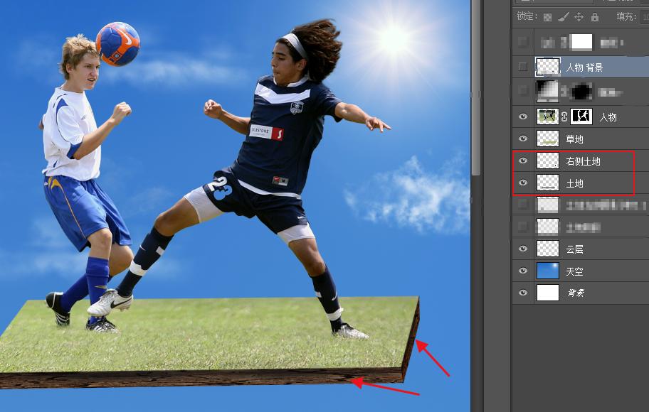 ps创意图加字,ps点线面构成的创意图