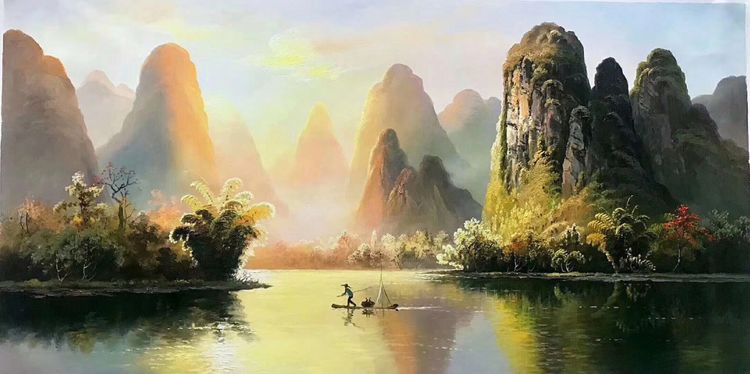 中国小幅油画作品大展作品集,三峡丹青油画作品