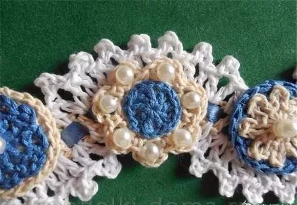 钩针耳环教程图解,钩针编织耳环图解