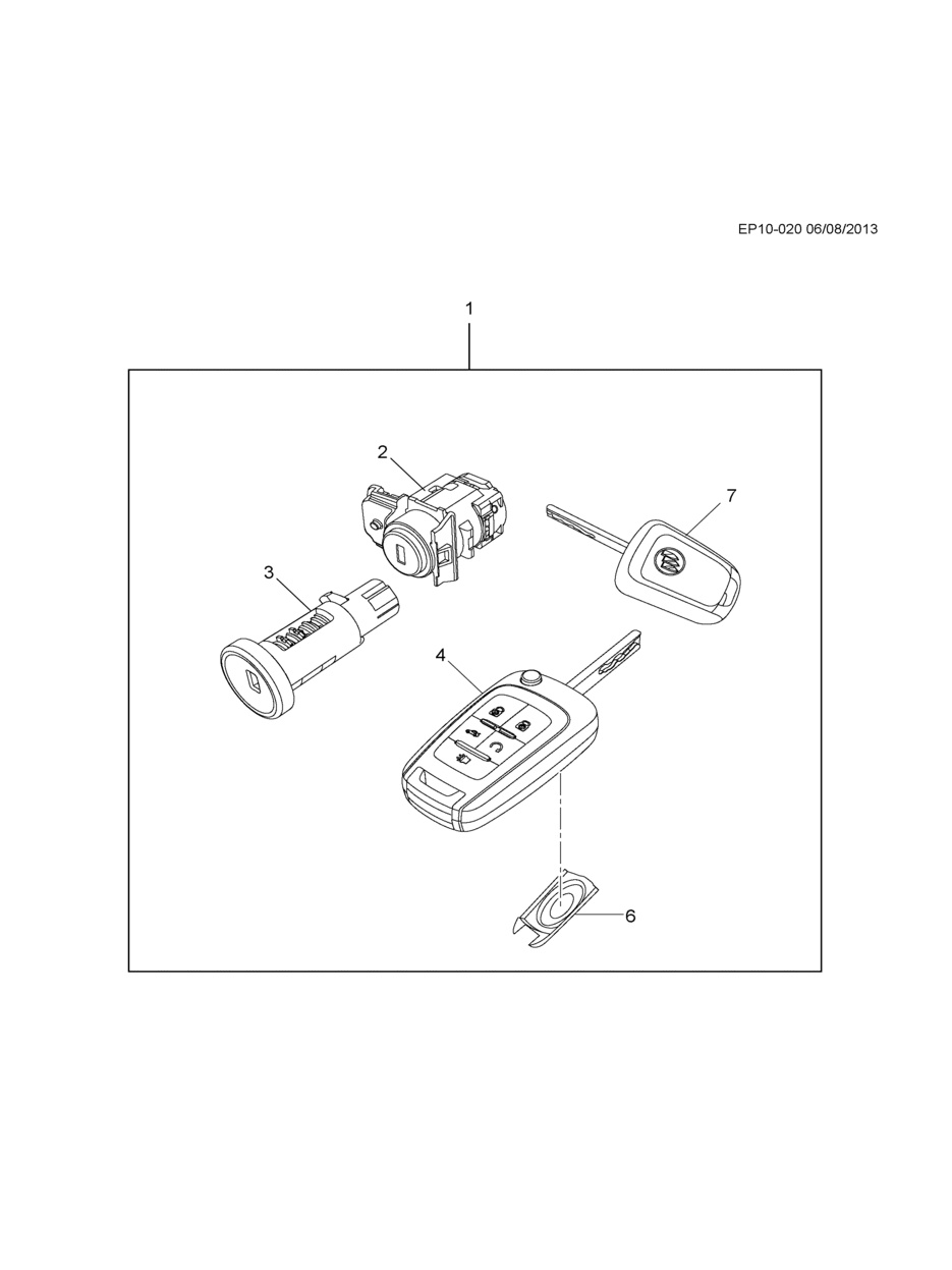 别克新英朗车钥匙电池更换,21款英朗钥匙怎么更换电池