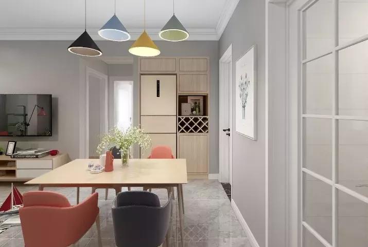 深圳装修｜布吉慢城74平方两厅三居北欧风格