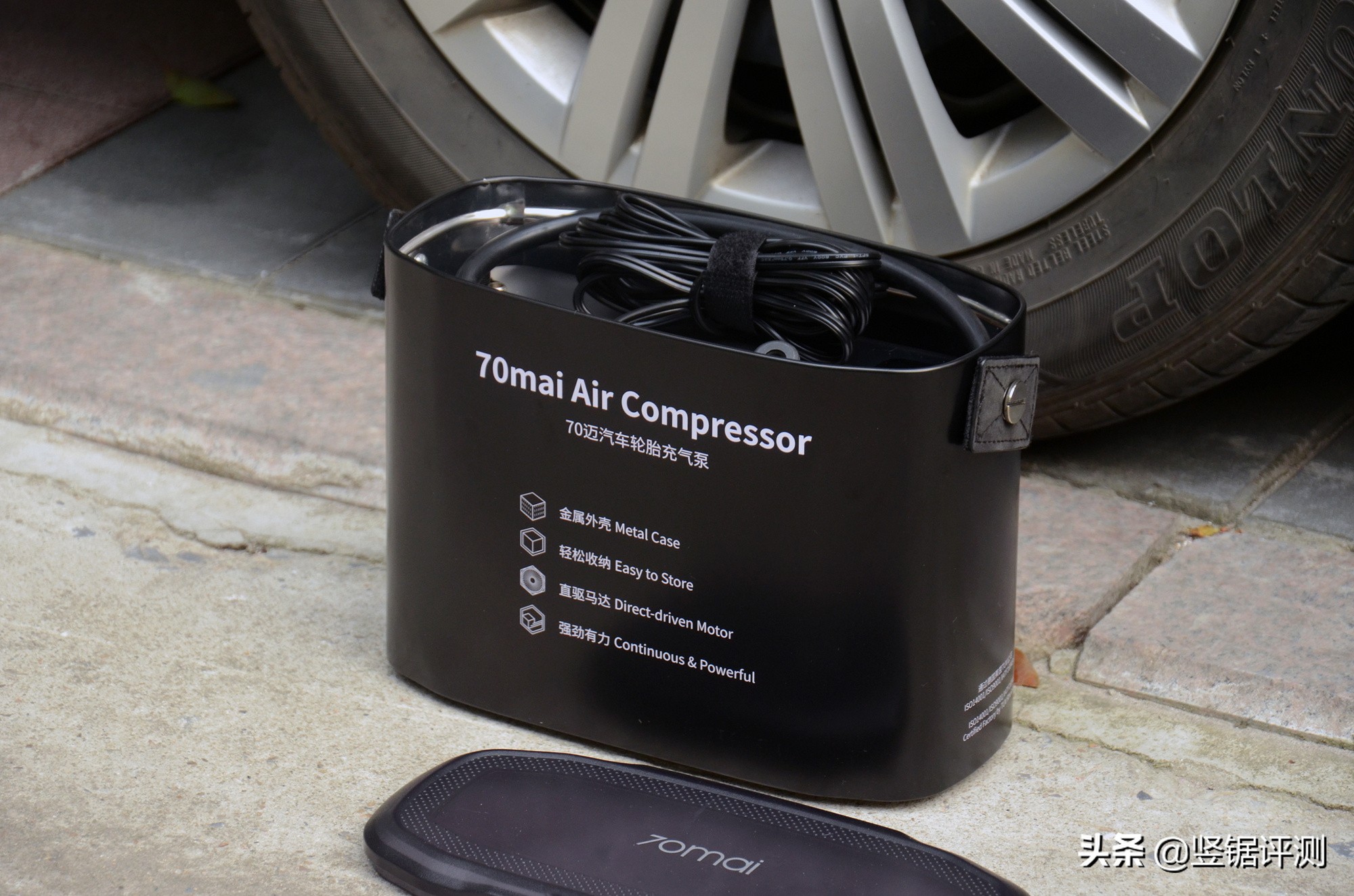 还在找人给汽车轮胎充气？小米70迈充气泵评测，方便实用
