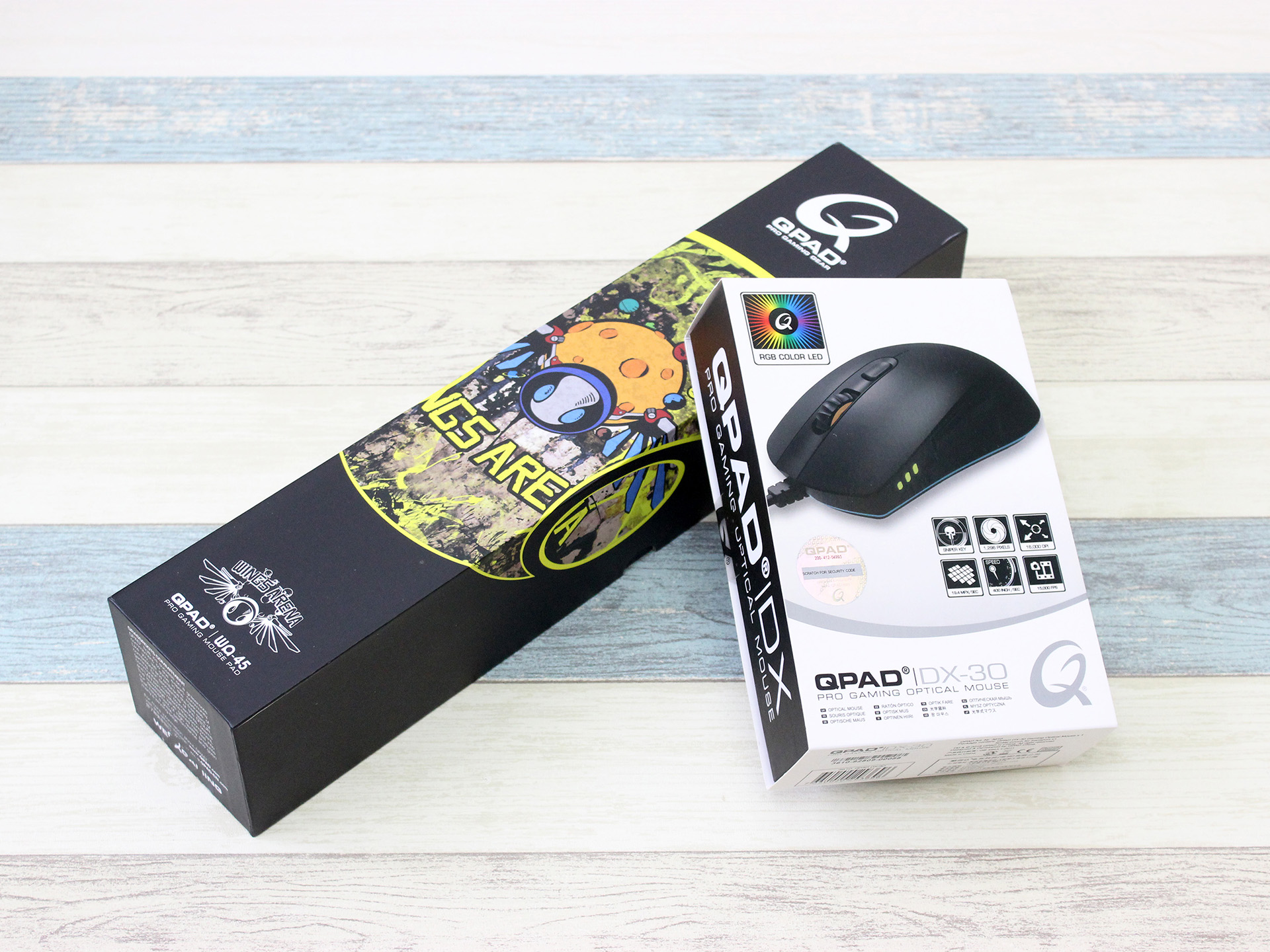 值得等待、不枉期待，QPADDX-30游戏鼠标WA-45鼠标垫体验简评