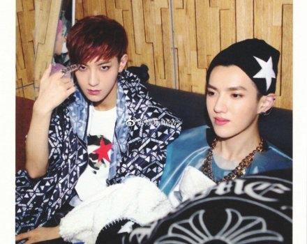 黄子韬吴亦凡上热搜，兄弟情满满！鹿晗也来凑热闹，就差张艺兴了