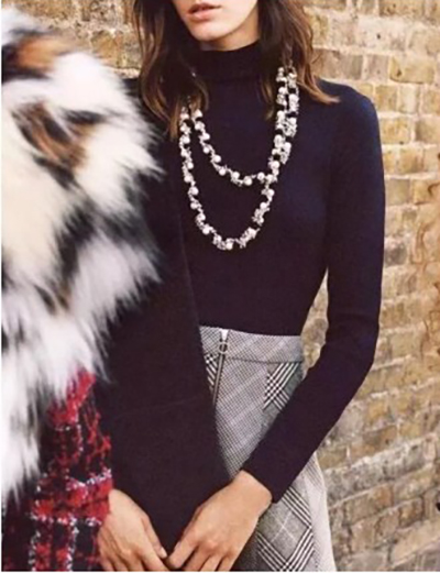 高领毛衣脖子处鼓起来怎么弄好,高领毛衣脖子长了怎样修改