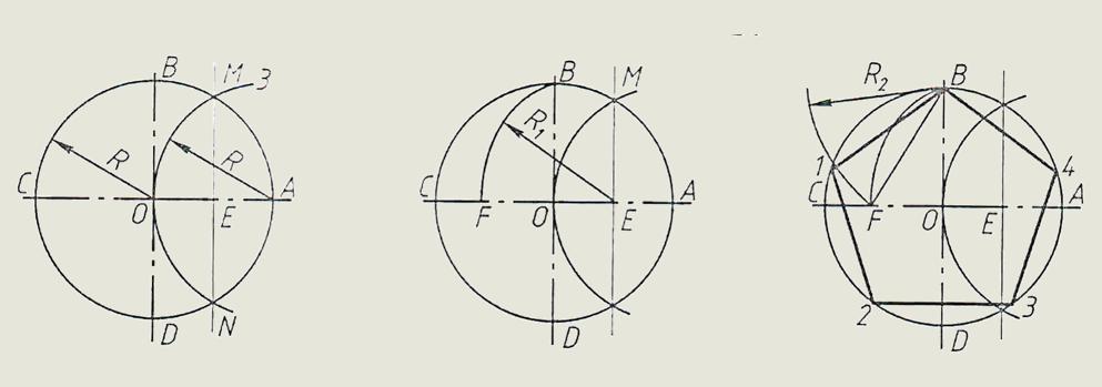 机械制图几何图形练习,机械制图几何作图视频教程