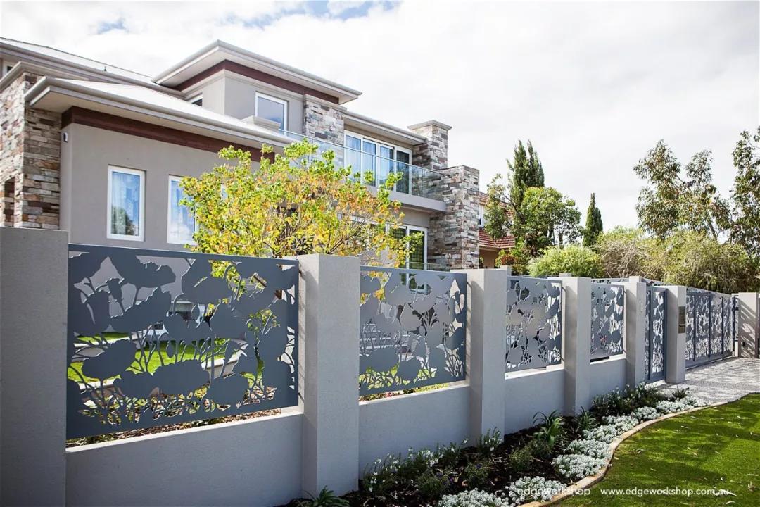 农村小院围墙设计花式围墙,围墙的设计效果图大全集