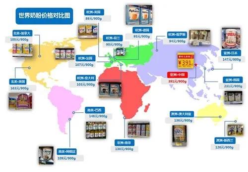 市场上最贵的奶粉是哪个牌子,最贵的奶粉及价格