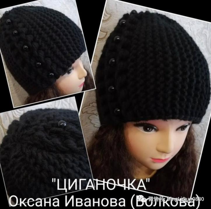 针织特色造型帽子,针织帽原创设计分享