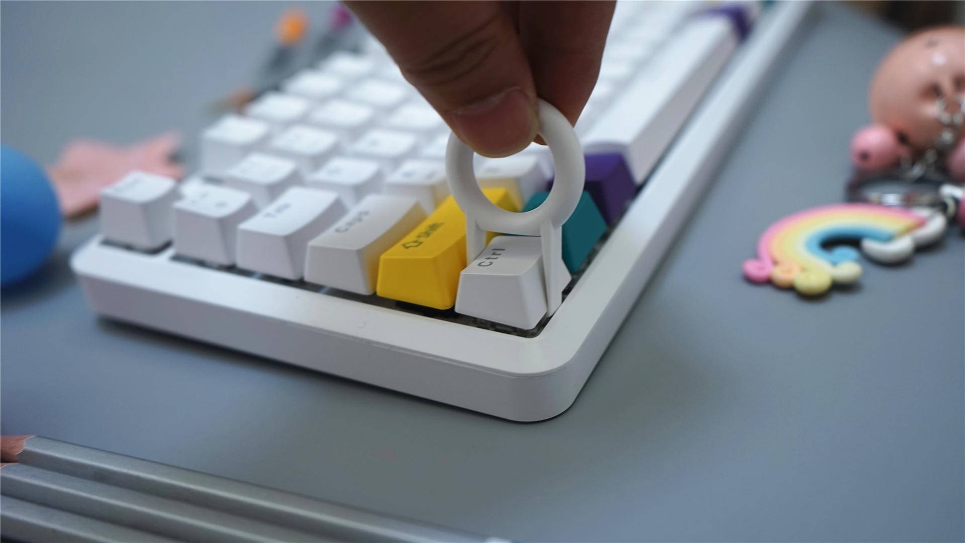 黑爵K870T机械键盘,ajazz黑爵k870tmacbook