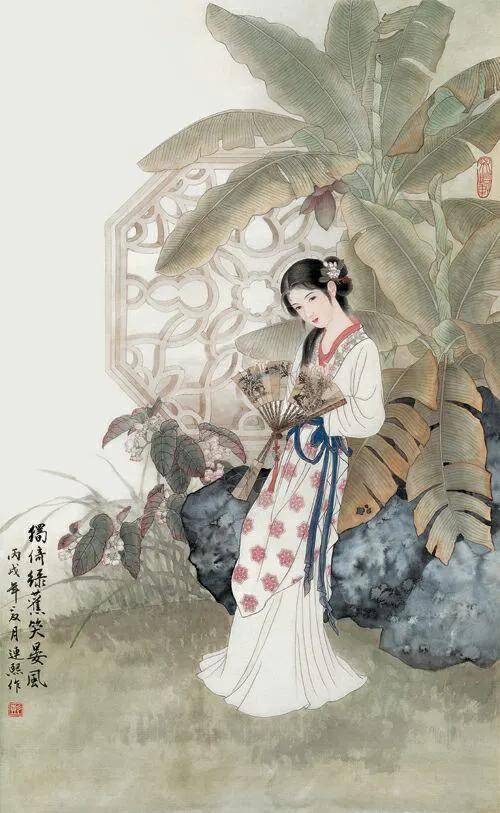 彭连熙绘红楼群芳图,彭连熙红楼梦作品欣赏