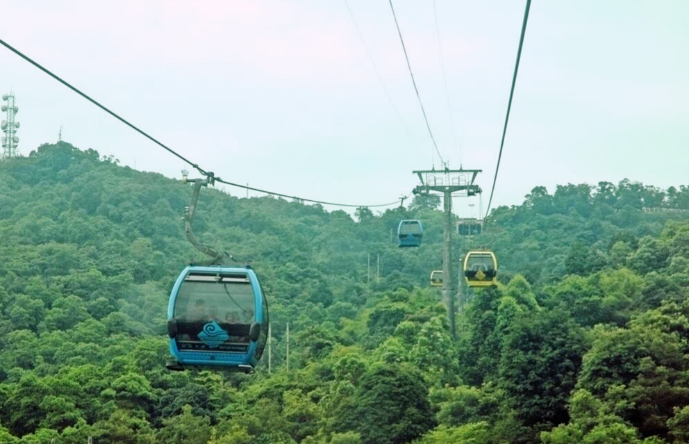 广州白云山风景区有山爬吗,广州白云山哪个入口风景最好