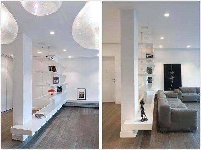 房间里承重柱怎么设计,家里有承重柱怎么装饰