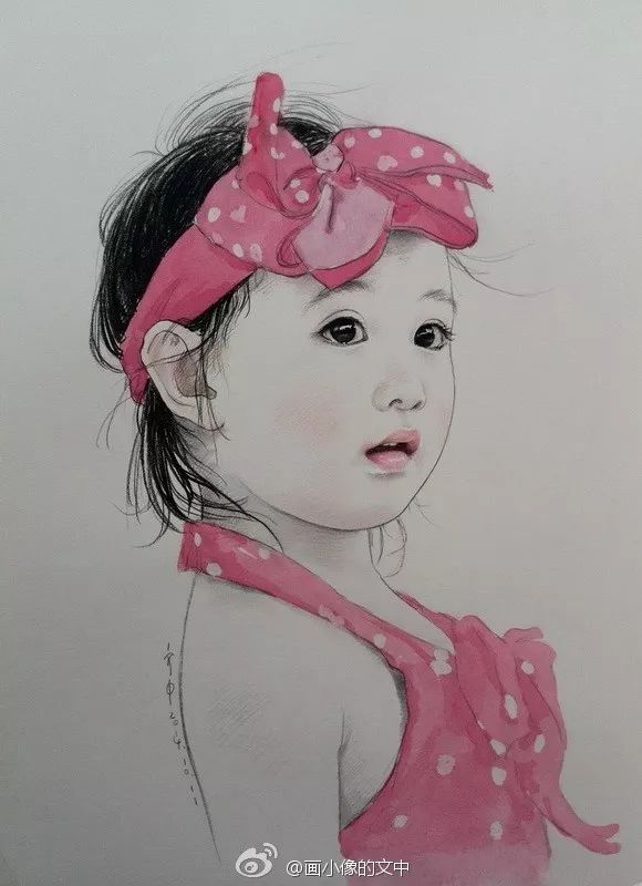 比起打印画，美院毕业的他，笔下这种彩铅水彩画才好看哭了~