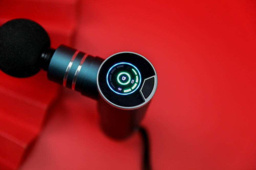 菠萝君智能筋膜枪,小体能大能量