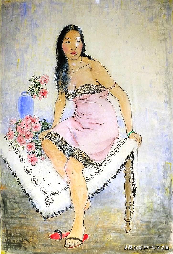 为学画她独立特行,对着镜子自画裸体,如今一幅画卖出2千万天价