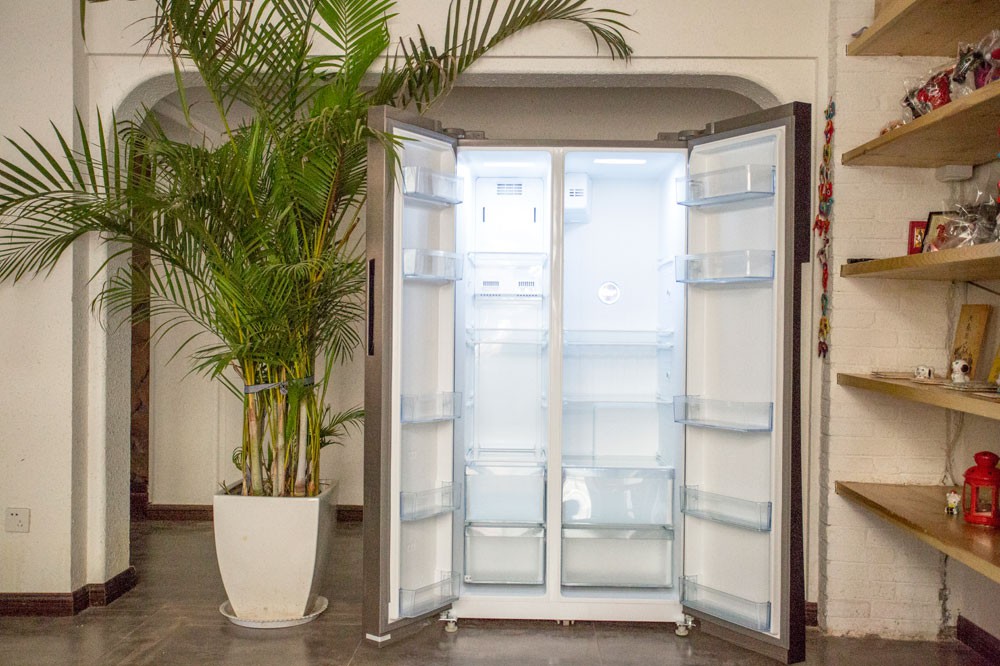 美的541超薄十字冰箱是双循环吗,美的冰箱541怎样