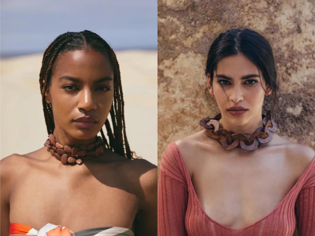 项链耳环一套轻奢小众高级感,100多轻奢项链耳环一套高级感