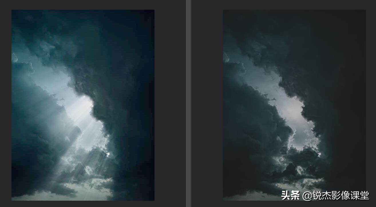 ps怎么做遮挡丁达尔效应光线,ps制作丁达尔光束效果