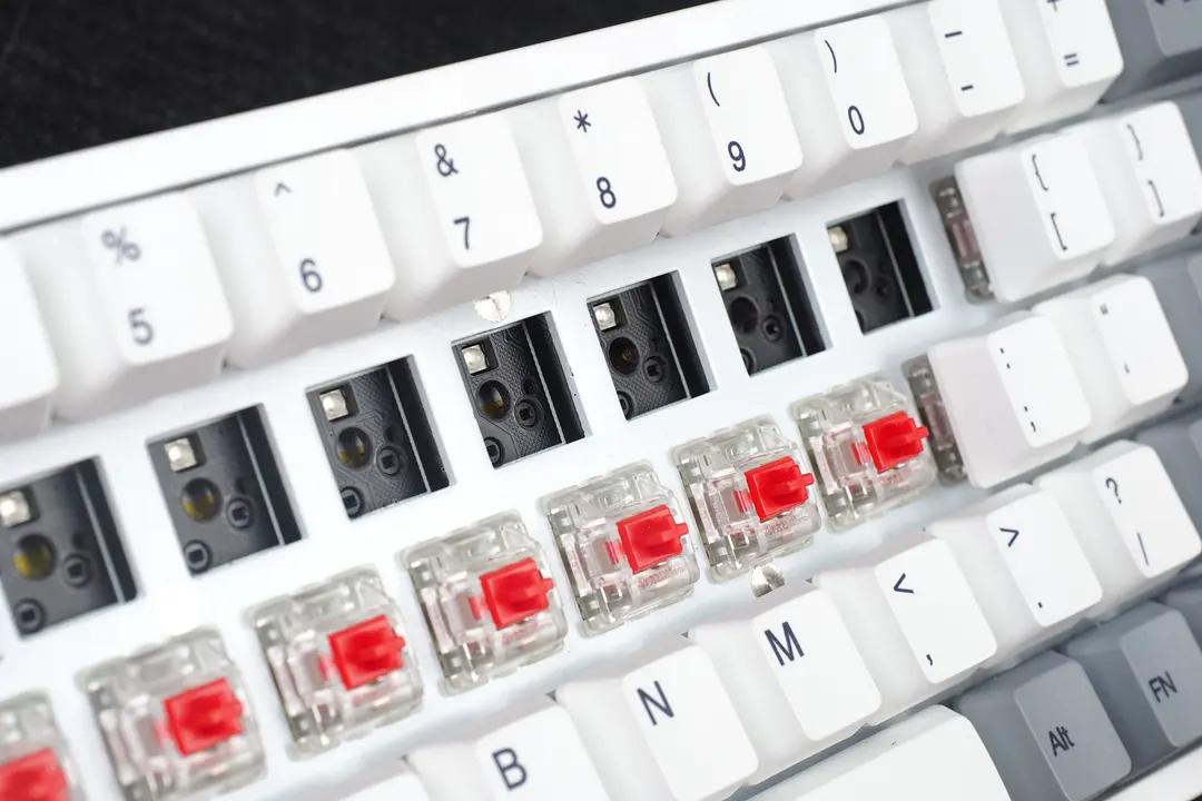 nj68机械键盘拆解,keydousnj81键盘评测