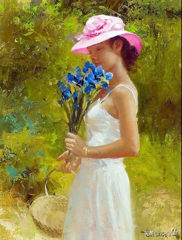 法国画家约瑟夫卡罗油画作品欣赏,艺术家josefkote油画作品欣赏