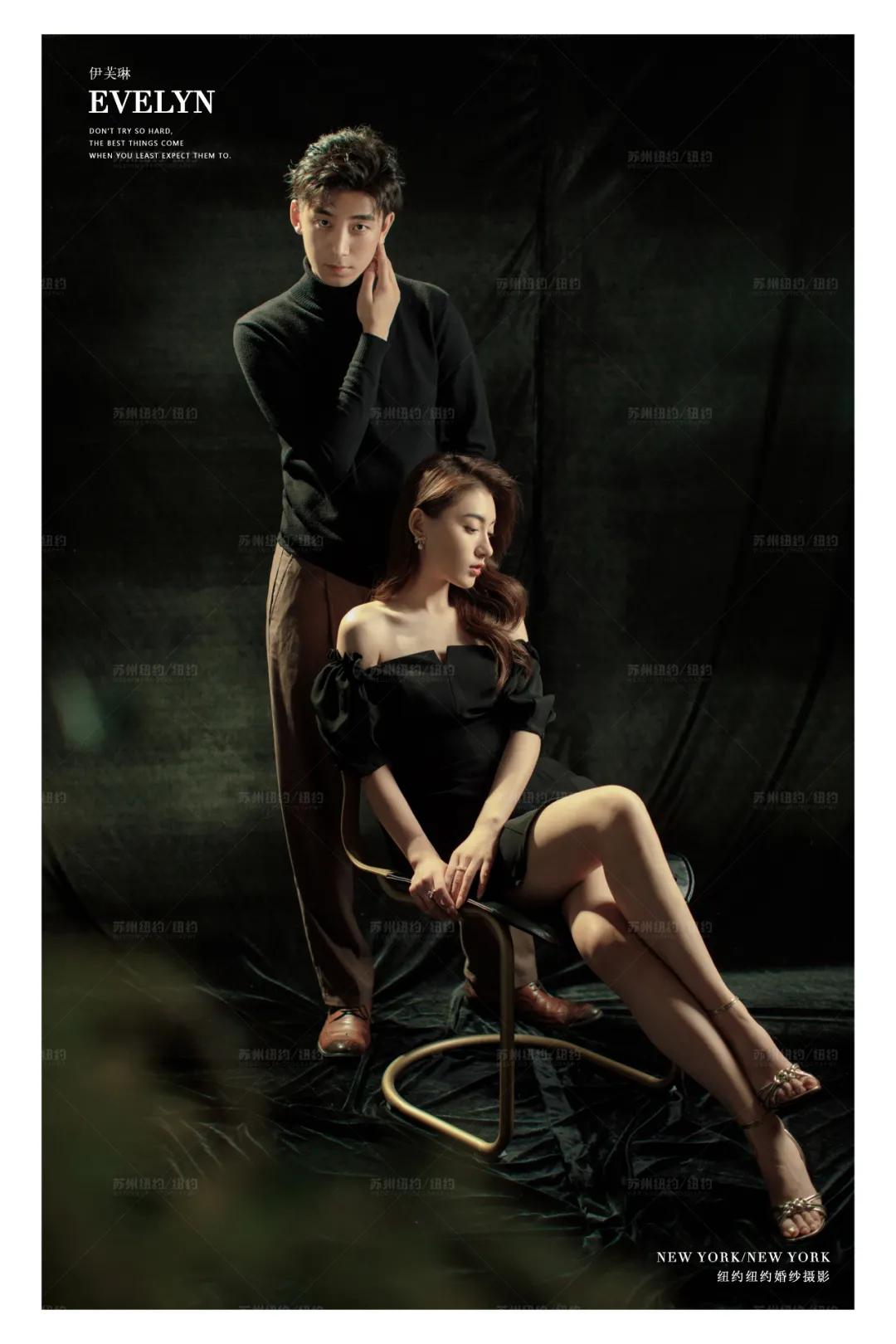 莫奈油画调色婚纱照,法式油画赫本风婚纱照