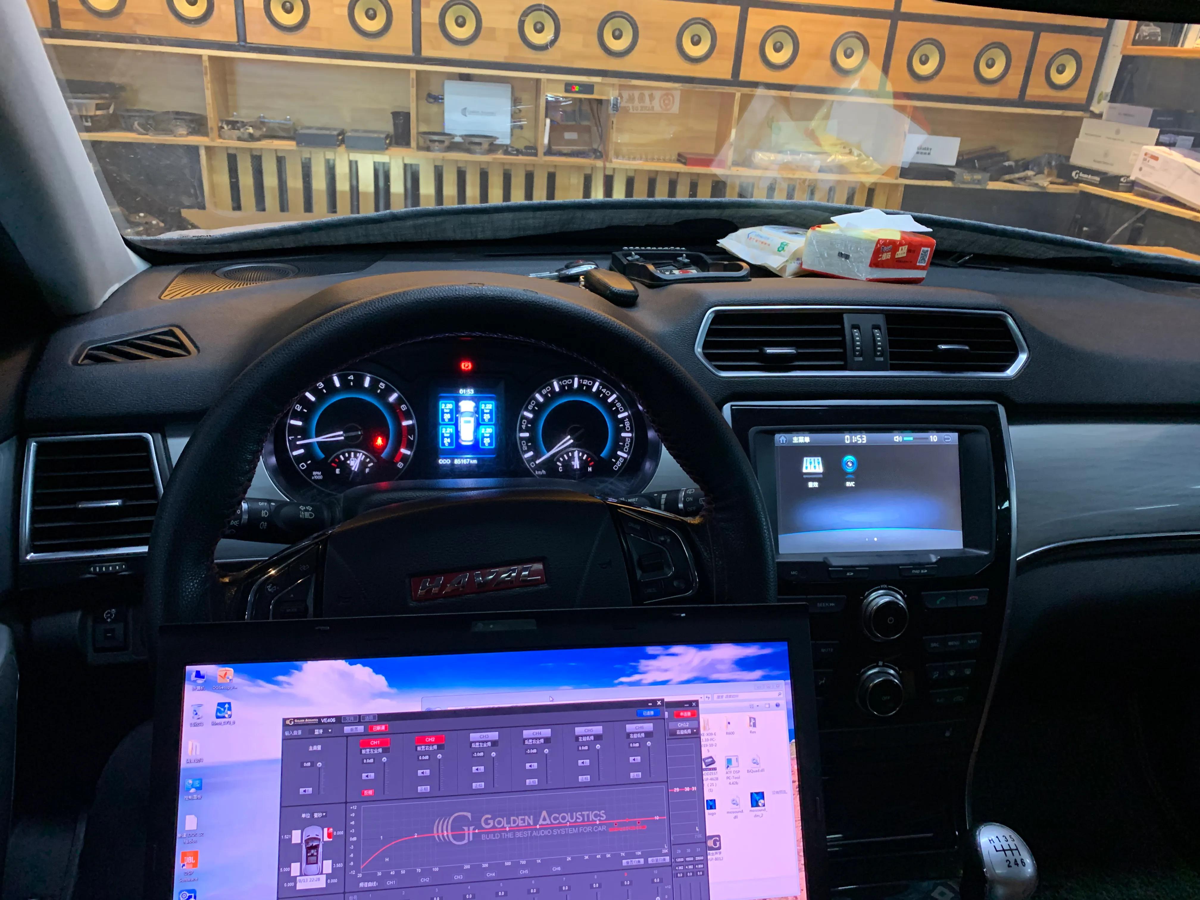 哈弗h2改装音响,哈弗h2升级曼斯特音响