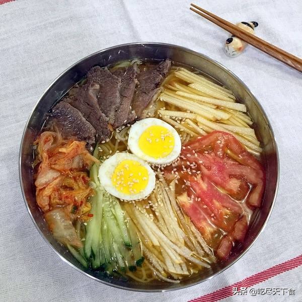 朝鲜冷面汤的做法,朝鲜冷面的做法和配方