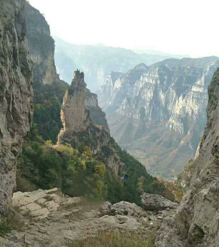 南太行山自驾环线线路图,自驾穿越太行山区的路线