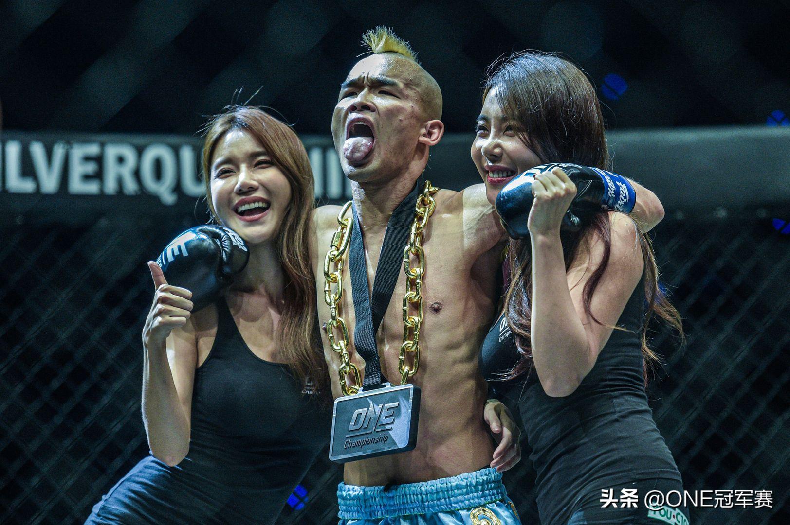 彼得丹、王俊光和贝灵刚，格斗擂台三大发型酷男